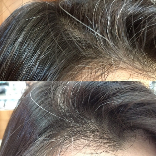 Shampoo Tônico Escurece Grisalho/branco Cabelo Unissex - *