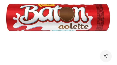 Chocolate ao leite Baton Garoto 16 g