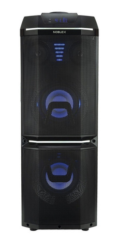 Imagen 1 de 3 de Parlante Noblex MNT670 con bluetooth negro 220V