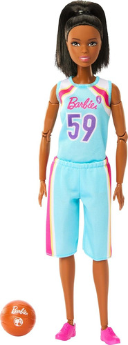 Barbie Made To Move Basketball Nueva Mattel
