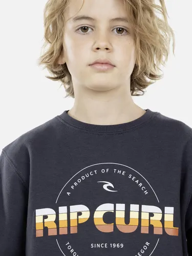 Poleron Juvenil Gris Oscuro 6o234-mi20 Rip Curl