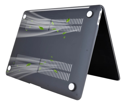 Carcasa Para Macbook Air 13.6 M2 / M3 / M4 Black