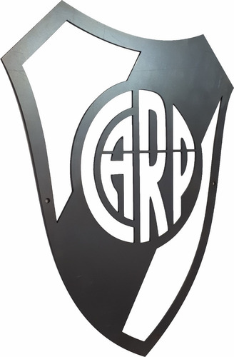 Escudo River, Talleres, Belgrano Grandes. Chapa Corte Láser