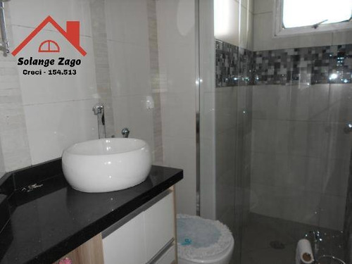 Imagem 8 de 15 de Lindo Apartamento Em Condominio Fechado Com 48m² - 2 Dorms - 2089
