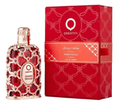 Perfume Original Amber Rouge Orientica  80ml Unisex