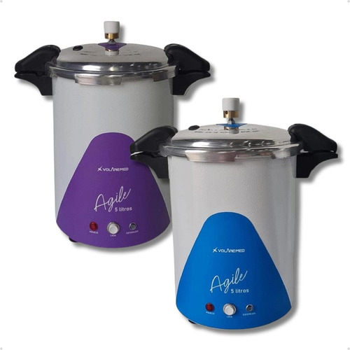 Autoclave Analógica Volaremed Agile 5 Litros 12x Sem Juros