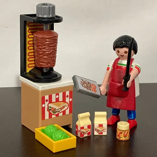 Playmobil vendedor de kebab sale