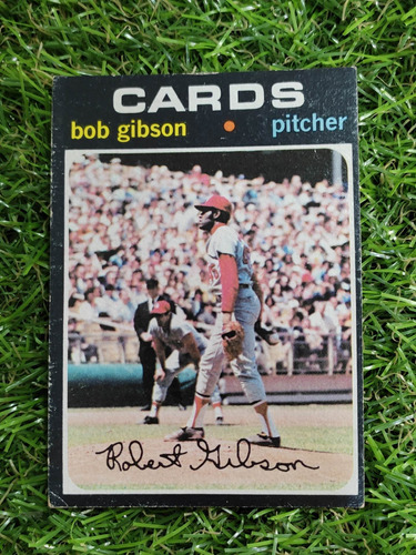 Cv Bob Gibson 1971 Topps 