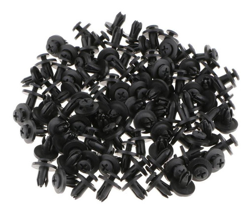2 El Panel De Del Remache Del Parachoques Del Coche 100pcs