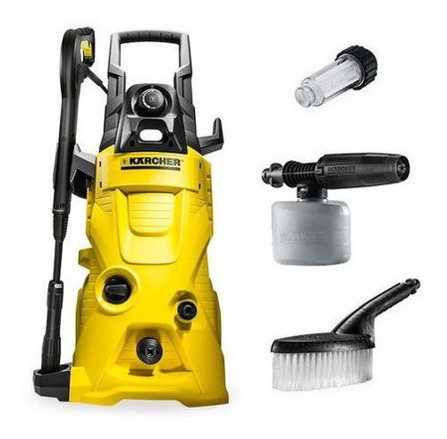 Hidrolavadora K4+cepillo+espumero+ Filtro De Agua Karcher