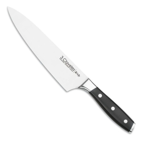 Cuchillo 3 Claveles # 1533 Inox Forjado Cocinero Toledo 20cm