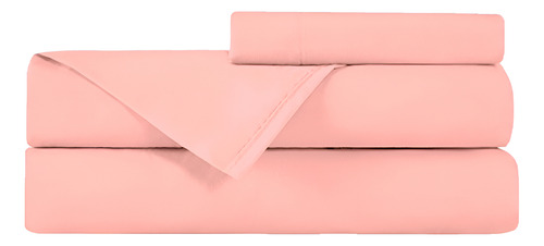 Juego De Sabanas Colecho/corral (74x110cm) - Wishes Nap Rosa Liso
