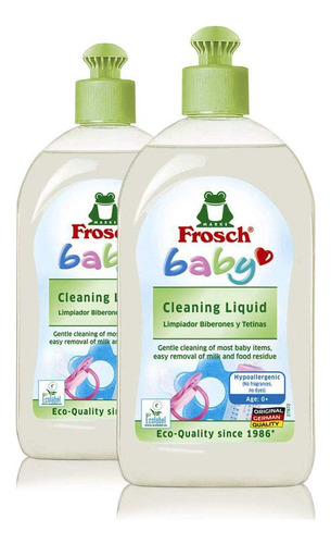Frosch Liquido De Limpieza Para Bebes, Para Juguetes, Platos
