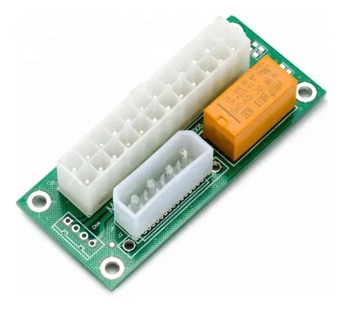 Add2psu Molex Relay Conecta 2 Fuentes Mineria Rig Eth Hobb