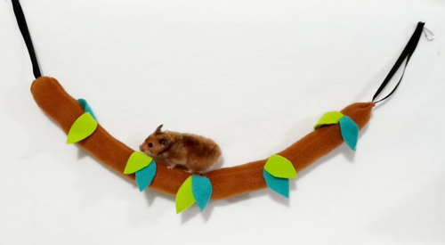 Hamaca Colgante Para Hamsters Jerbos Roedores Ratas Ratones