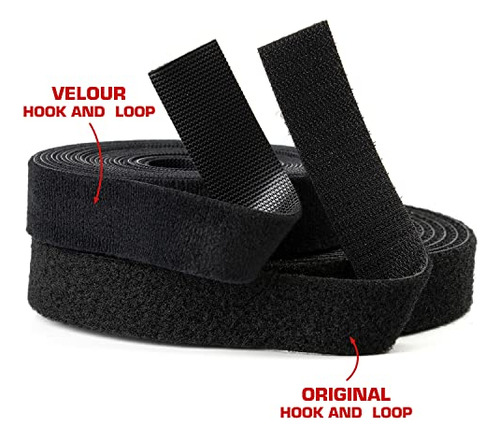 Reusable Hook & Loop Strong Grip Fastener Roll 3/4 X 1...