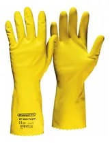 Comprar Guantes De Latex Amarillo Calibre 13 De Hogar Limpieza