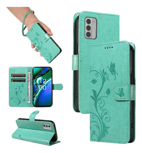 Funda Para Nokia G42 Con Correa De Mano Y Ranura Para Alta