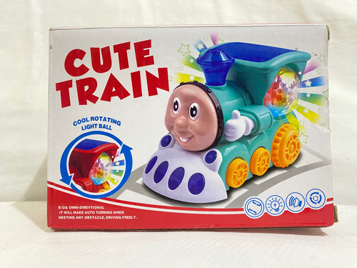 Tren Locomotora Con Luz Y Sonido