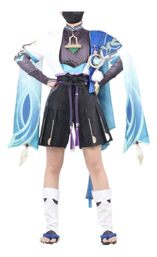 Disfraz Y Pelucas De Scaramouche Wanderer Genshin Impact