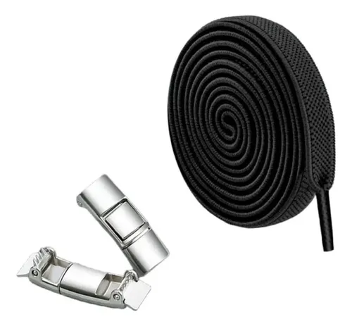 Cordones Elásticos , Sin Nudos, Planos De 8mm