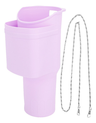 Funda De Silicona Para Botas Con Bolsillo Taza 40 Oz Púrpura