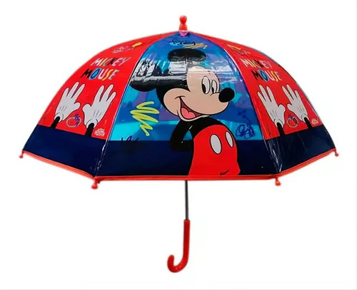 Paraguas Infantil Personajes Impermeable Lluvia Reforzado 