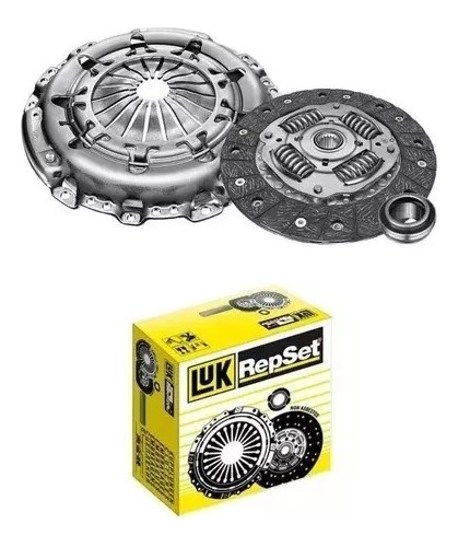 Kit Embreagem Audi A3 Golf Bora Jetta 1.6/ 1.8/ 2.0 Luk  