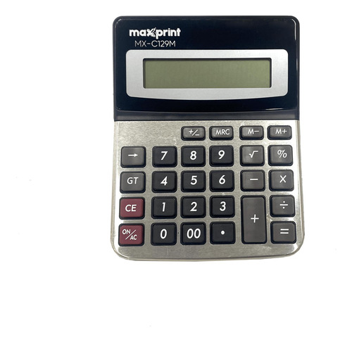 Calculadora De Mesa 12 Dígitos Mx-c129m - Maxprint