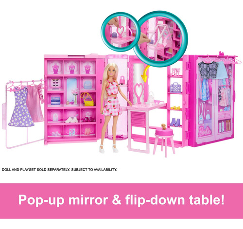 Barbie Dream Closet Areas De Vestimenta