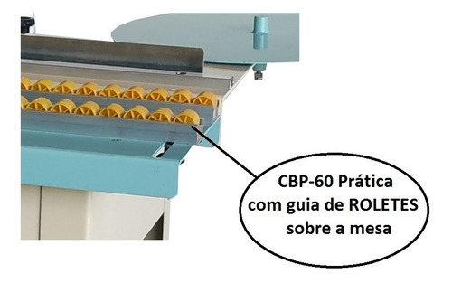 Imagem 3 de 7 de Coladeira De Bordas Possamai Cbp-60 C/ 01 Coleiro Marcenaria