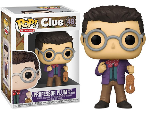 Figura Funko Pop - 48 Professor Plum With The Rope - Clue