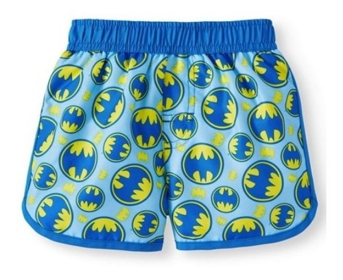 Shorts Playeros De Niños Batman Paw Patrol Spiderman