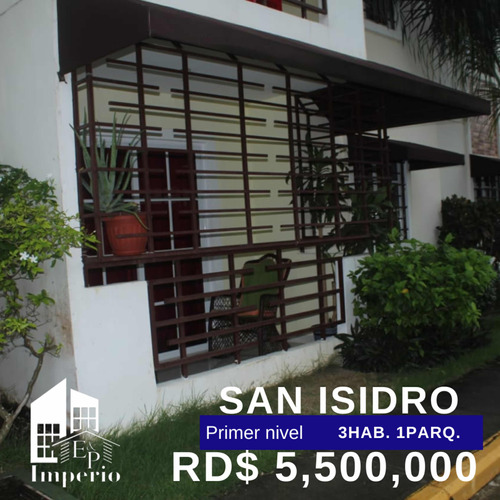 Se Vende Apartamento En Primer Nivel En San Isidro