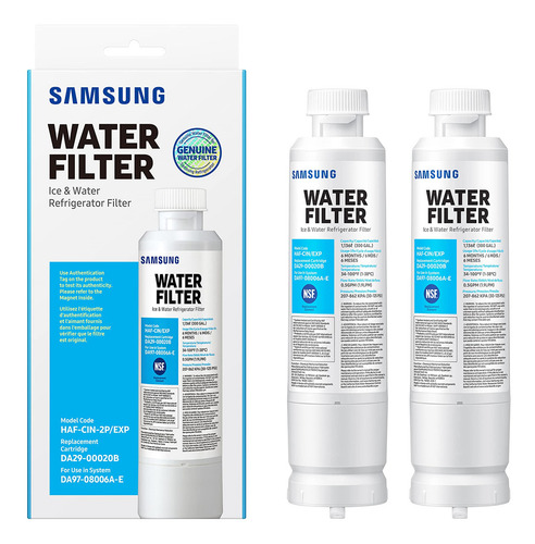 Filtros De Agua Y Hielo Samsung Da29-00020b-2p Para Refriger