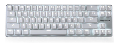 Qisan - Teclado Mecánico Para Juegos Gateron Con Interrupt.