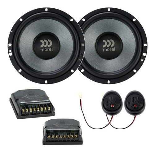 Kit 2 Vias Morel Tempo Ultra 602 Mkii ( 6 Pols / 200w Rms )