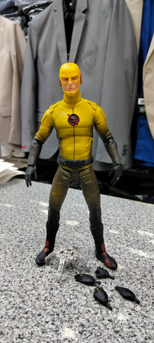 Dc Collectibles, Reverse Flash, Warner Channel Tv Series (2) (Usado)