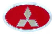 Comprar Emblema Logo Mitsubishi Ovalado Auto Adhesivo  110mm X 68mm