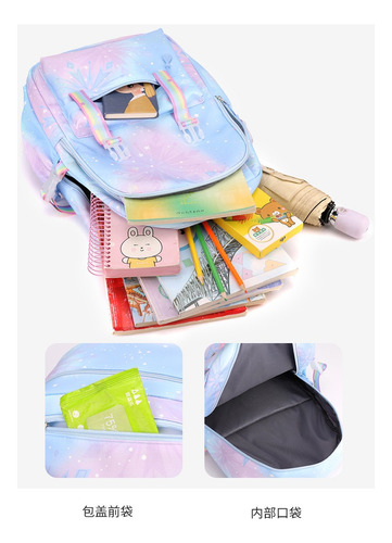 Mochila Escolar De Moda Casual De Viaje Gran Capacidad