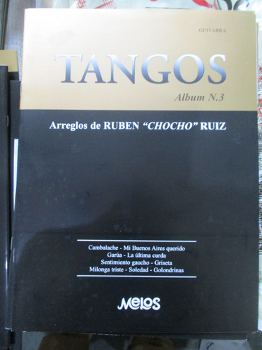 Tangos, Album Nº 3 Arreglos De Aníbal Arias. Guitarra 