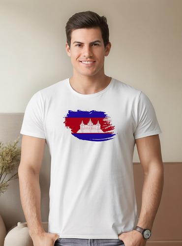 Camiseta Camboja Cambojano Cambodia