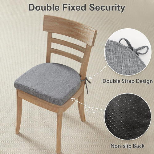 - Cojines Sillas De Comedor, 6 Unidades