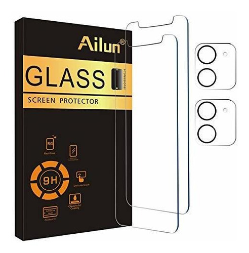 Ailun 2pack Protector Compatible Con iPhone 11[6.1 D1m1d