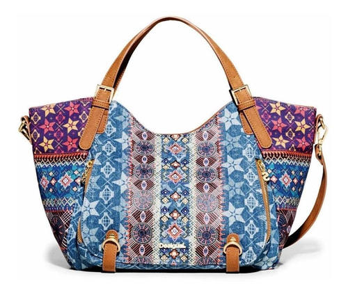 & Bolso Rotterdam Desigual Mystic Nuevo Con Envío