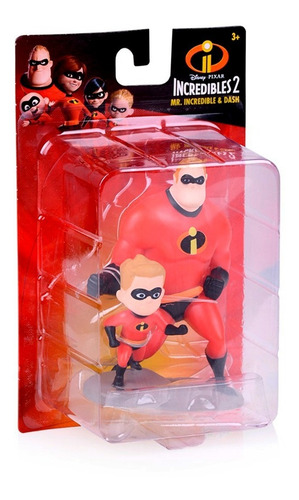Los Increibles Set Mr Increible Elastigirl