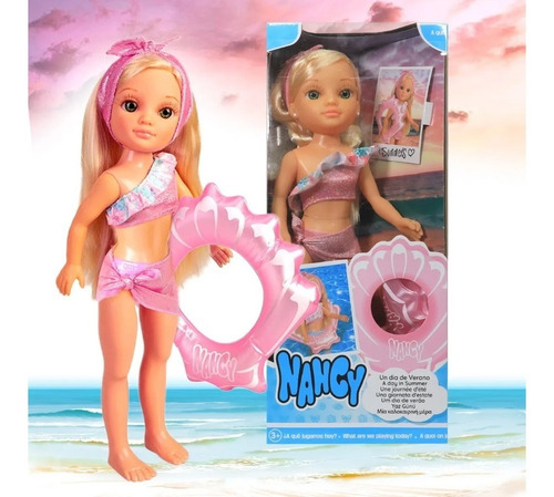Muñeca Nancy Un Dia De Verano Con Salvavidas Playa Original