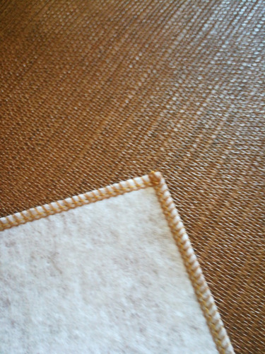 Mantel Impermeable Texturado 2,20 Mts Almendra