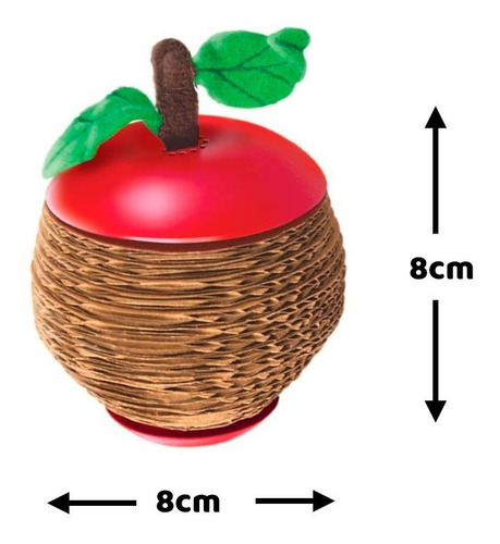 Kong Scratch Apple Juguete Rascador Gatos Forma Manzana