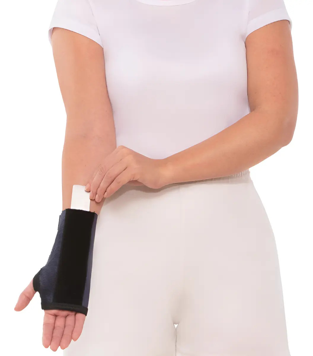 Inmovilizador de Muñeca D.E.M.A. ICF Talle 2 Color Azul Tendinitis